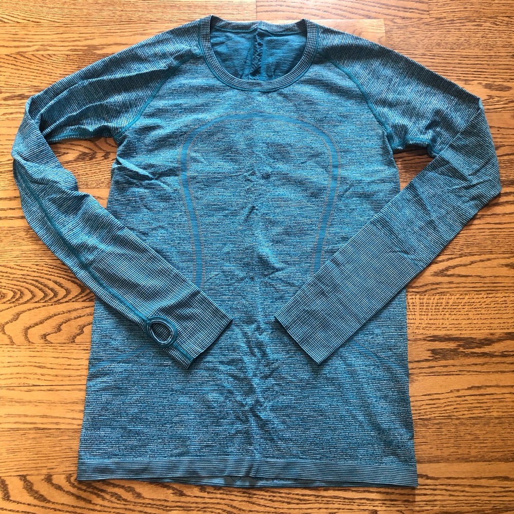 Lululemon Swiftly Tech Top Long Sleeve Indian Ocean